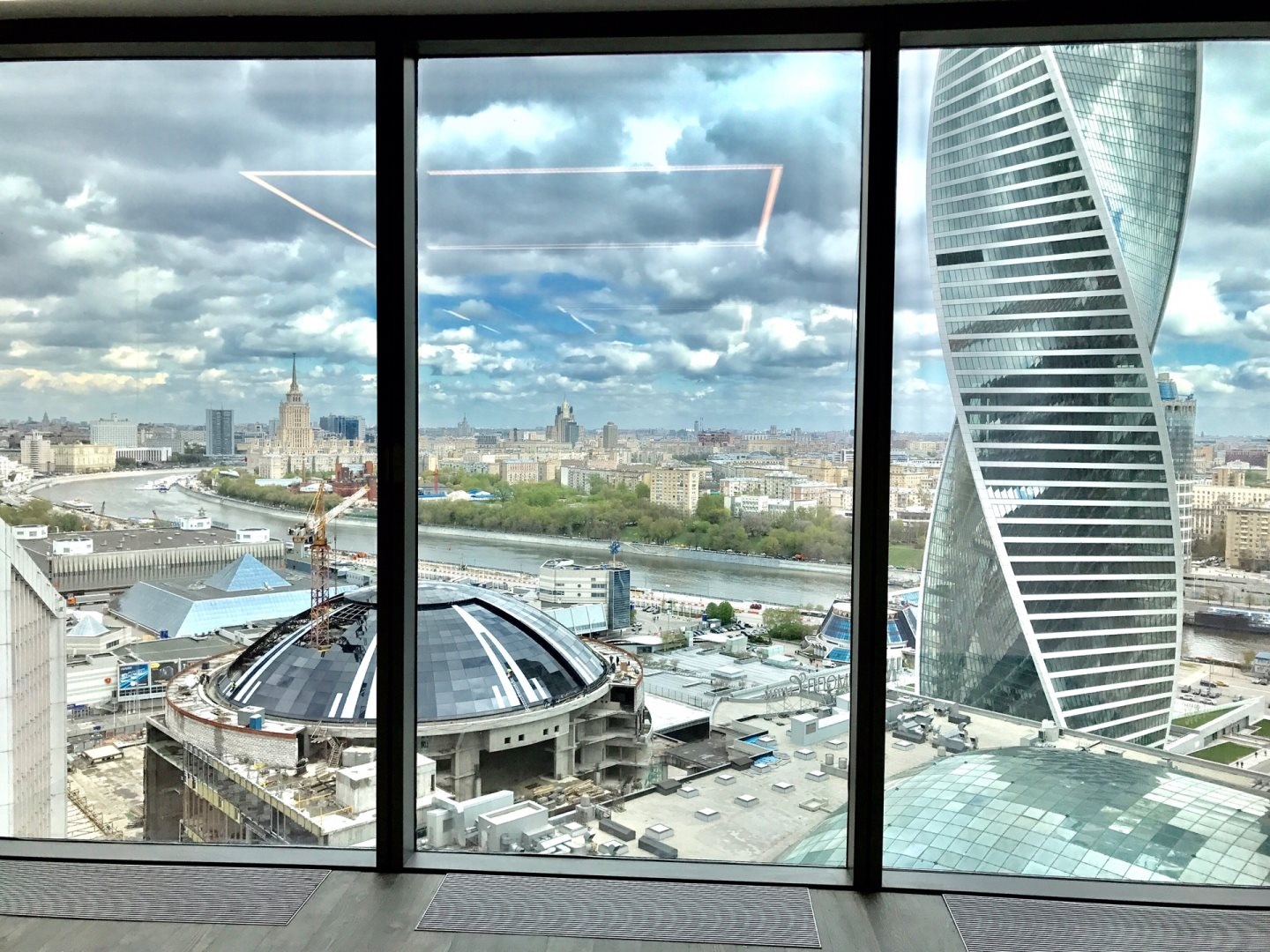 Офисное помещение 1500 кв.м. в бизнес-центре Башня Федерация